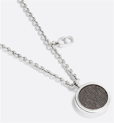 Collier pendentif Dior Oblique